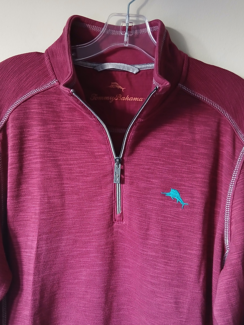 Tommy Bahama Men's Tobago Bay Half Zip pullover